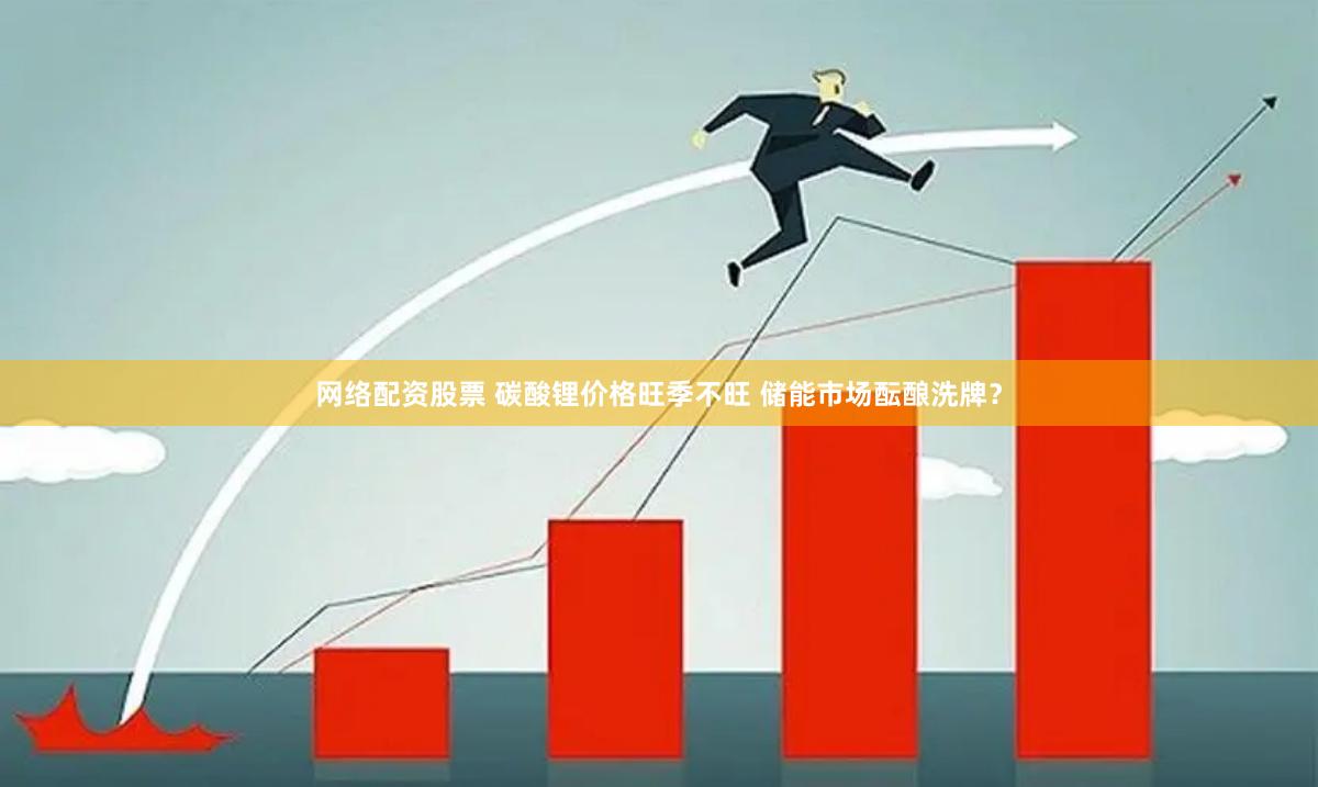 网络配资股票 碳酸锂价格旺季不旺 储能市场酝酿洗牌？