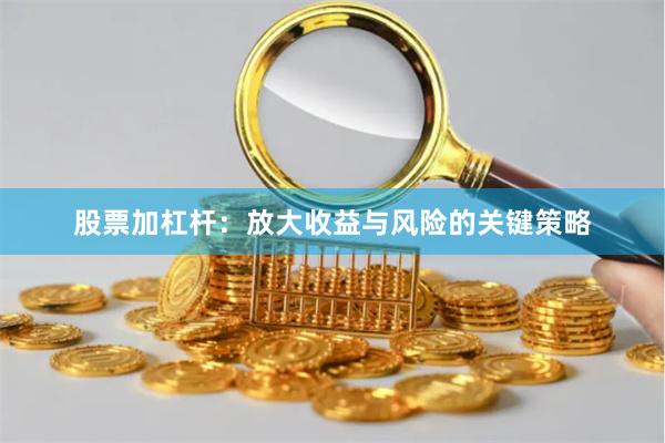 股票加杠杆：放大收益与风险的关键策略
